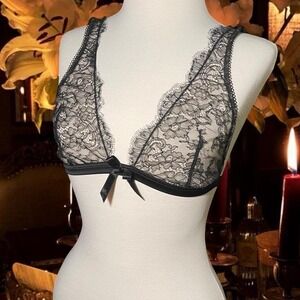 I.D Sarrieri Luxury Black Sheer‎ Bralette